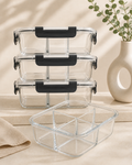 Glass Meal Prep + Food Storage Set
